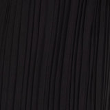 Pleated Smock Waist Pants for Women in Black