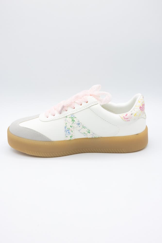 MIA Axel Sneakers for Women in White Floral