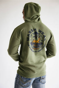 Marsh Wear Hoodie for Men in Army