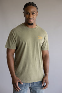 Marsh Wear Heritage Pointer T-Shirt for Men in Vintage Moss
