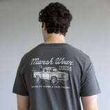 Marsh Wear Parts & Service T-Shirt for Men in Ash Grey
