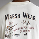 Marsh Wear Sportsman T-Shirt for Men in Vintage White