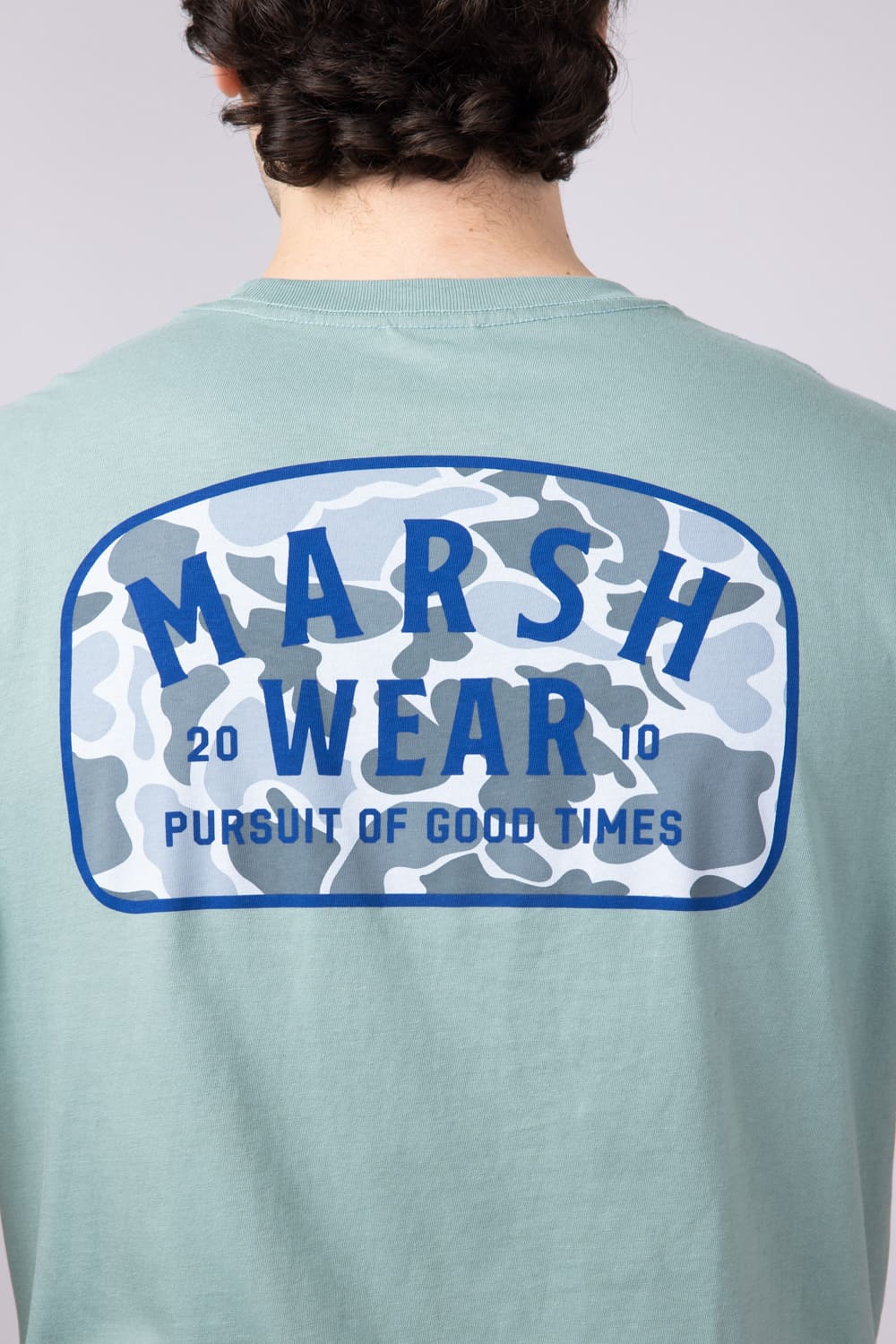 Marsh Wear Alton Camo T-Shirt for Men in Trellis