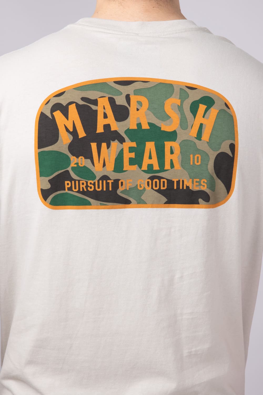 Marsh Wear Alton Camo T-Shirt for Men in Stone