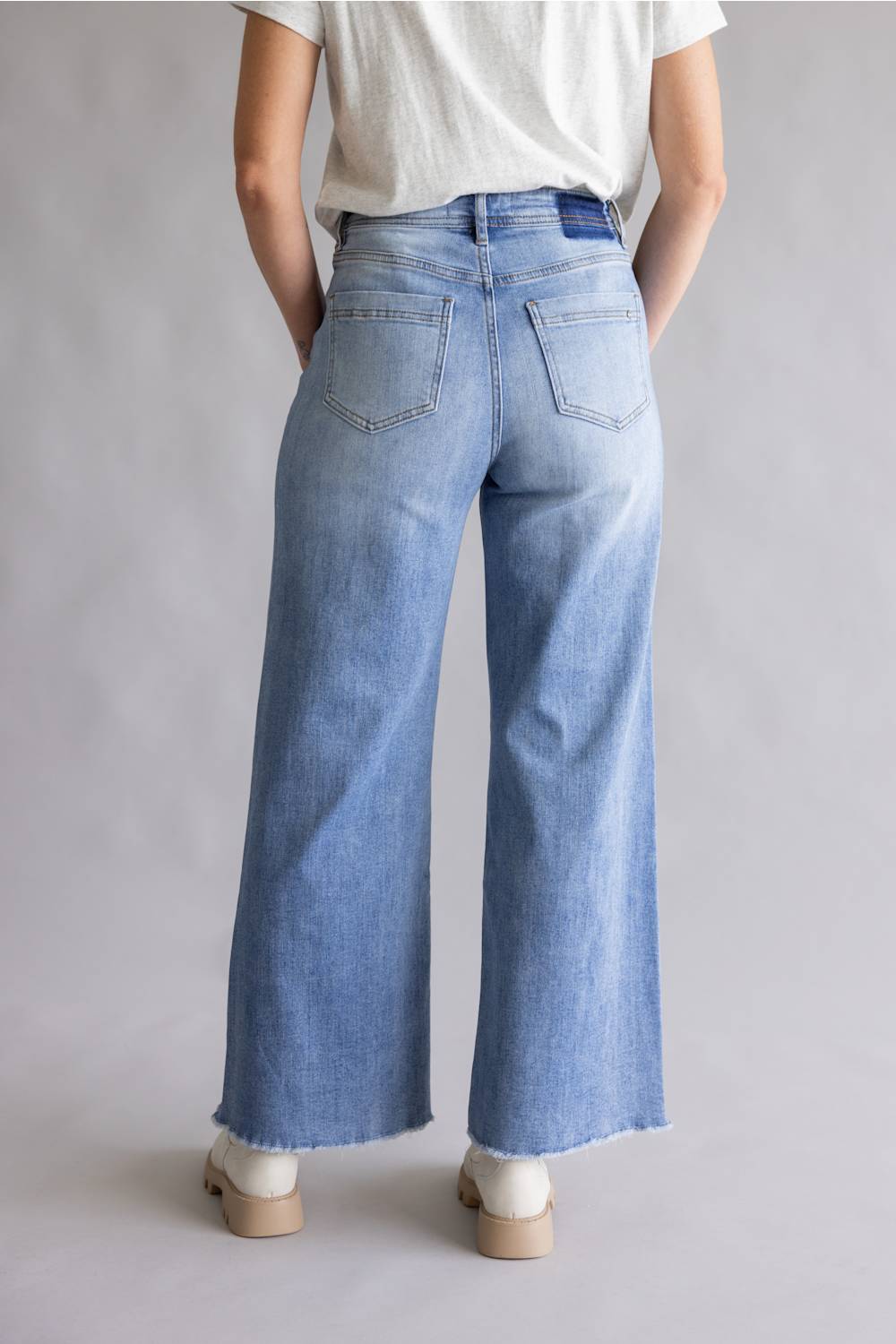 Mica High-Rise Wide Leg Jeans for Women
