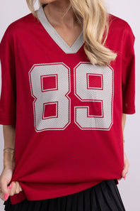 Mimosa Mesh 89 Jersey for Women in Red
