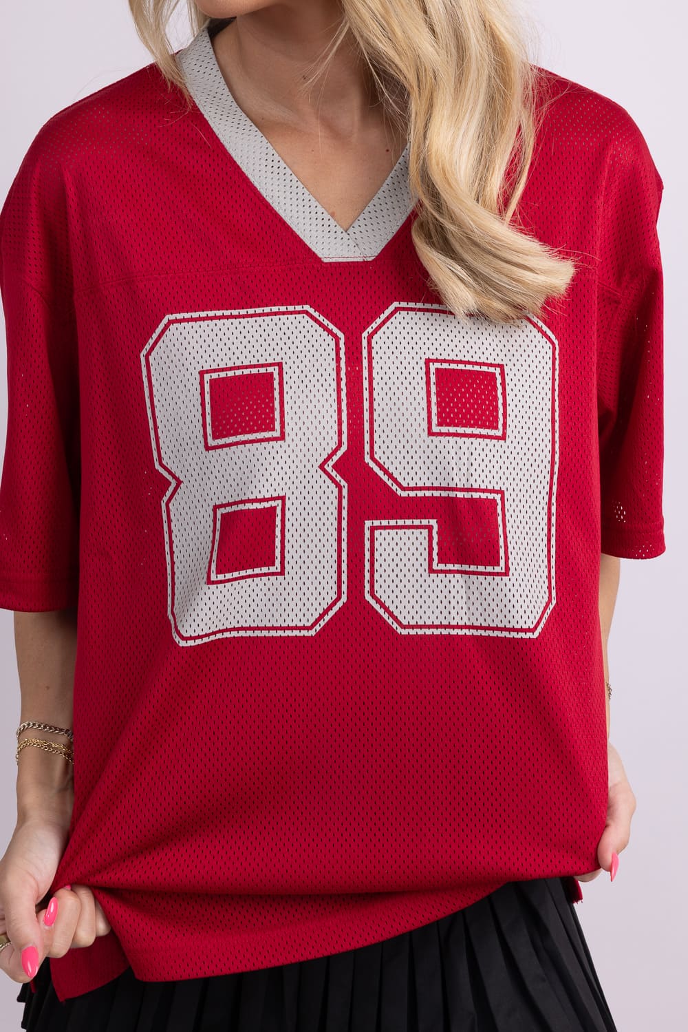 Mimosa Mesh 89 Jersey for Women in Red