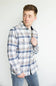 North River Twill Shacket for Men in Cloudburst | NRM8078-CLOUDBURST