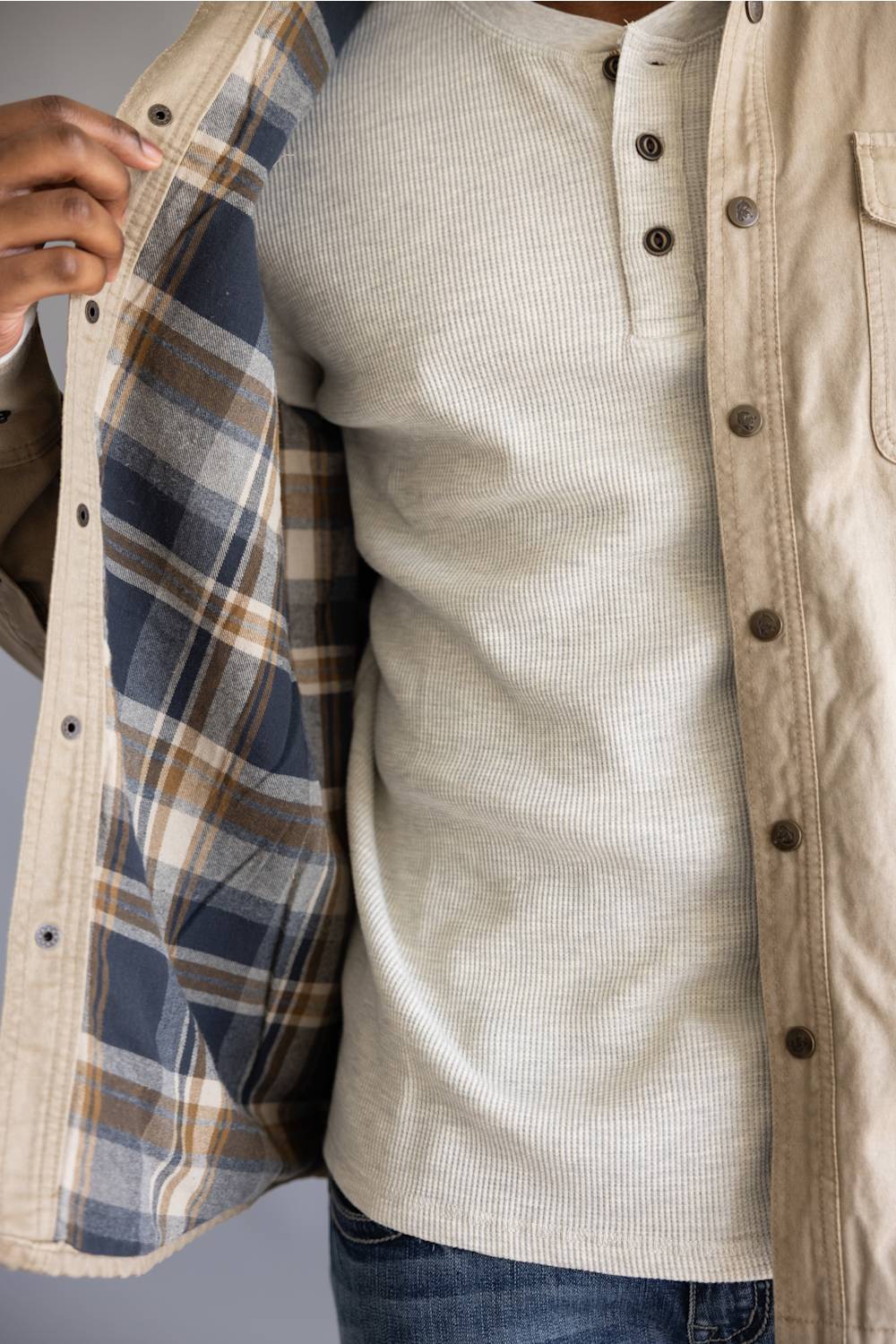 North River Ranch Jacket for Men in Crockery