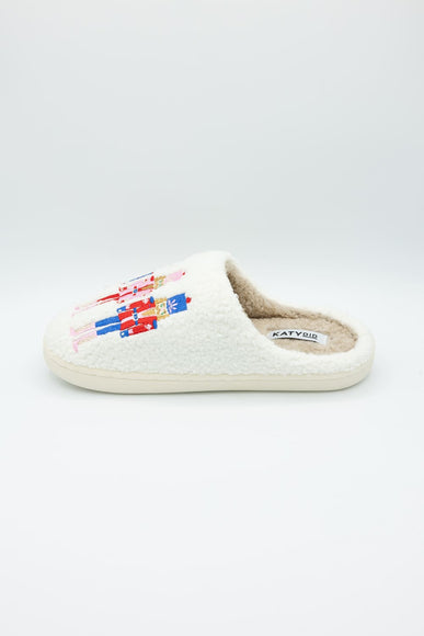 Nutcracker Slippers for Women in White