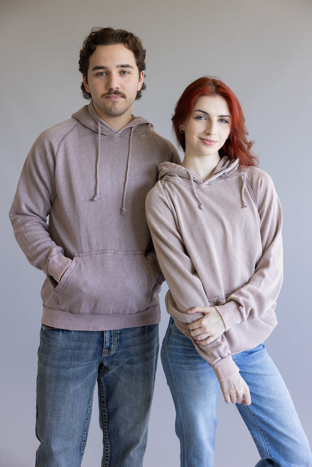  Mineral Wash Hoodie in Cedar 