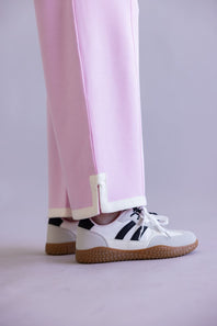 Simply Southern Pintuck Lounge Pants for Women in Blush