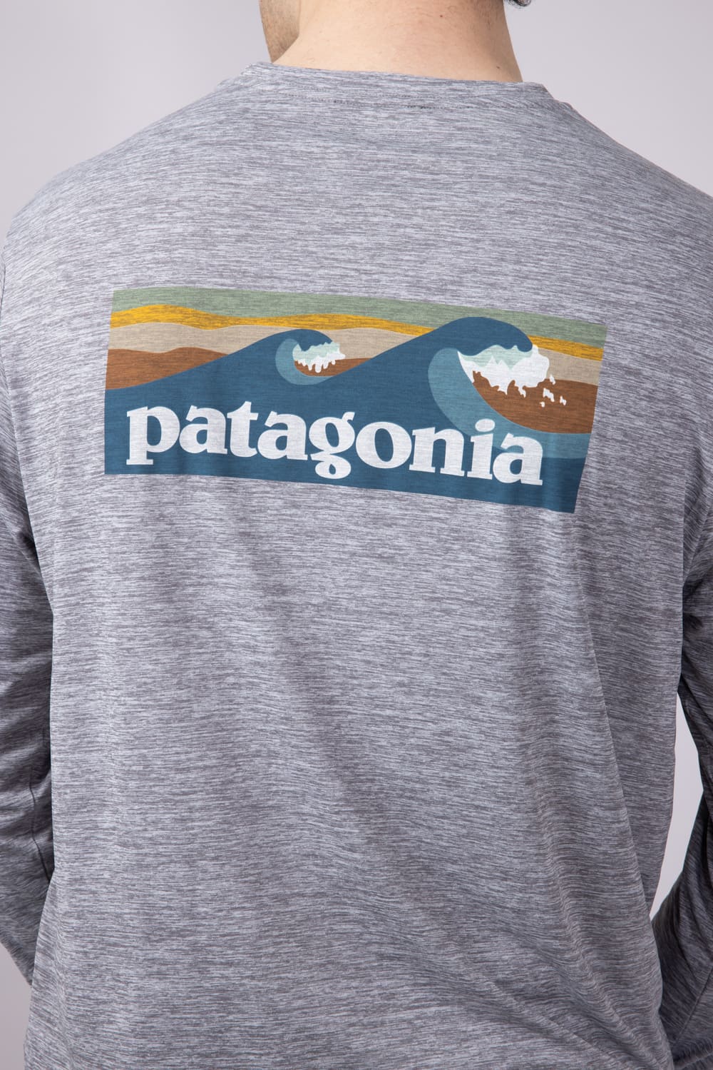 patagonia Capilene Cool Daily Tシャツ M グレー Patagonia Men's Capilene Cool Daily Shirt | Marathon Sports