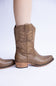 Pierre Dumas Kaylee Western Booties for Women in Mocha
