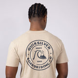 Quiksilver Bubbles T-Shirt for Men in Heather Beige