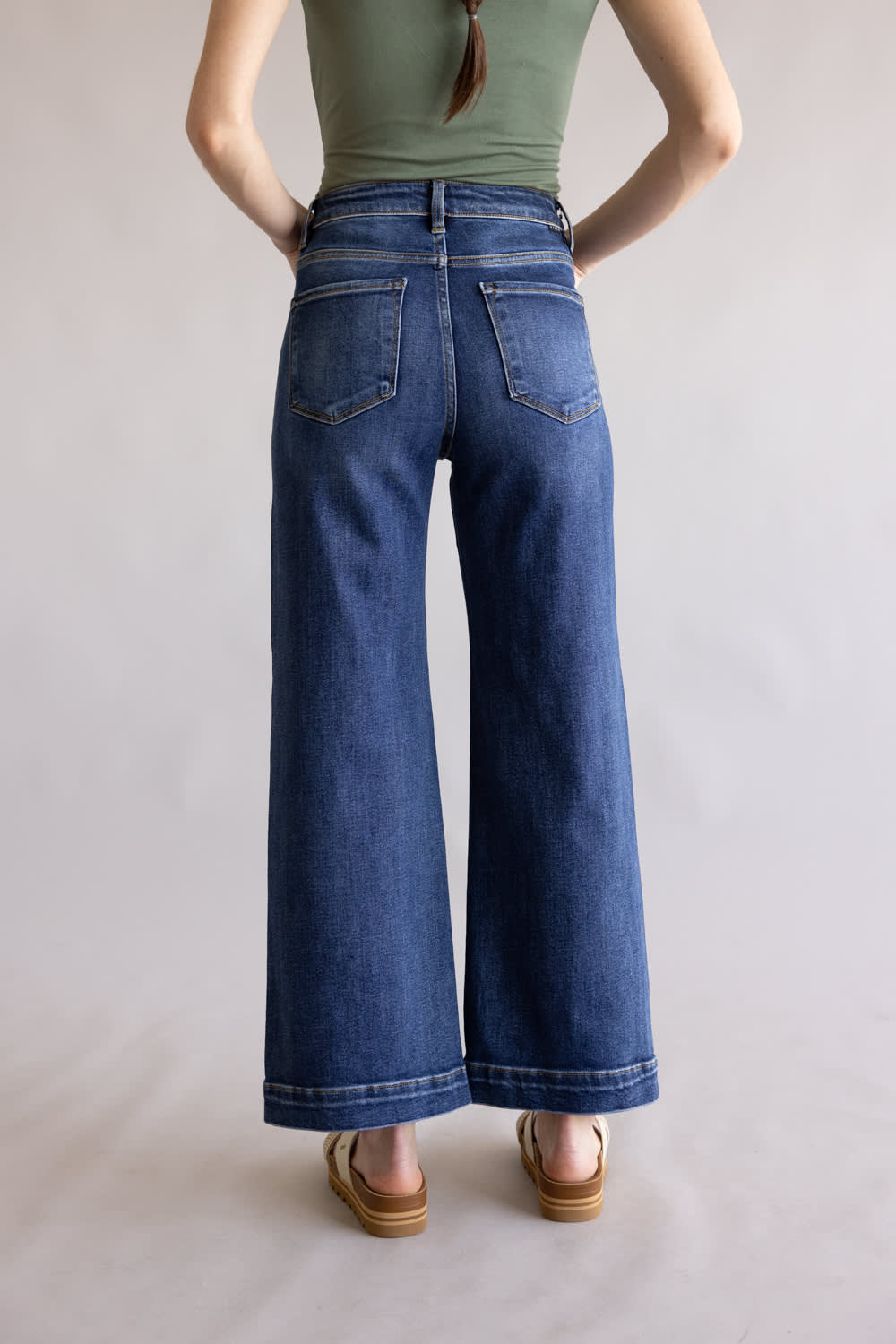 Risen High Rise Trouser Jeans for Women