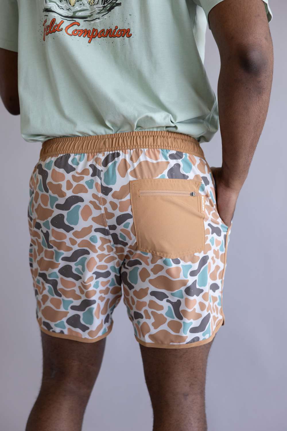 Burlebo Swim Shorts for Men in Bayside Camo