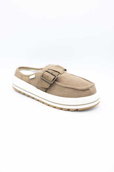 Sanuk Donna Sash Mules for Women in Oxford Tan