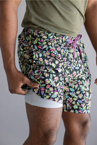 Saxx 2n1 Oh Buoy Swim Shorts for Men in Garden