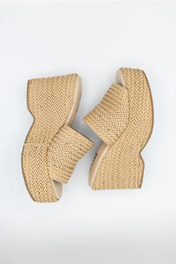 Shu Shop Josie Woven Wedges bone
