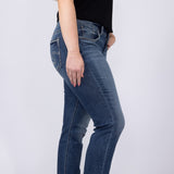 Silver Jeans Boyfriend Mid Rise Slim Leg Jeans for Women