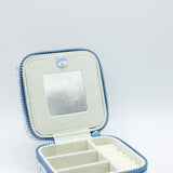 Simply Southern Jewelry Box Case in Blue Ribbon
