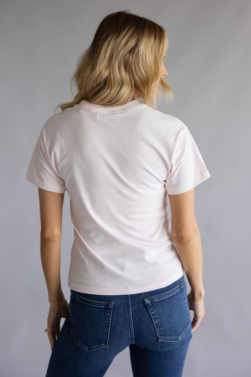 Simply Southern Love Heart T-Shirt for Women in Light Pink | PP