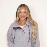 Simply Southern Simply Soft Pullover for Women in Cloud