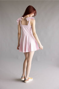 Simply Southern Sports Tie Dress for Women in Pink
