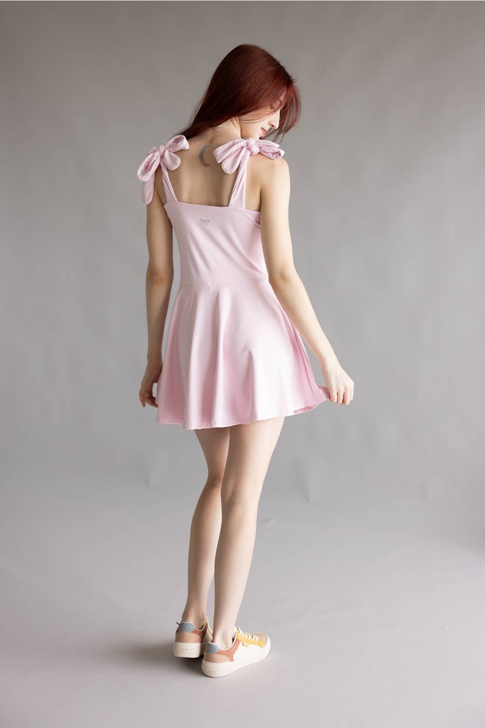 Simply Southern Sports Tie Dress for Women in Pink