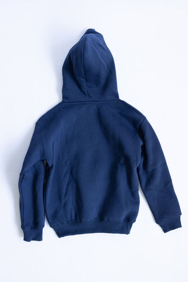Simply Southern Youth Embroidered Dilara Bear Hoodie for Girls in Navy | PP-0225-YTH-HD-DILARA-BEAR