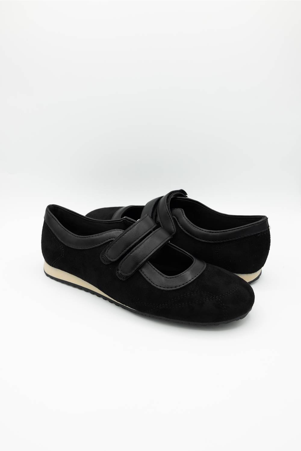 Soda Mixed Ballet Sneakers for Women in Black | MIXED-S BLACK