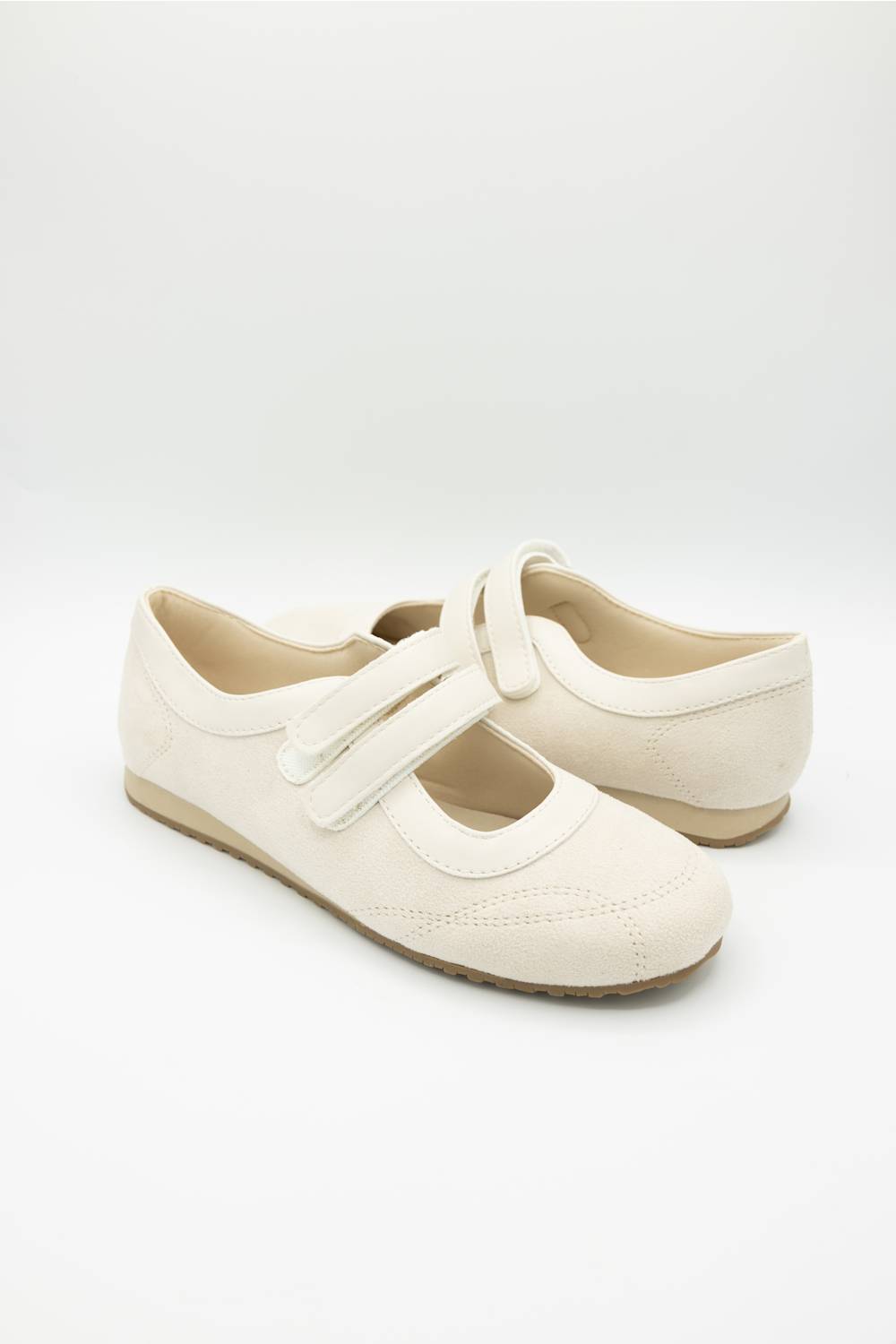 Soda Mixed Ballet Sneakers for Women in Bone | MIXED-S BONE
