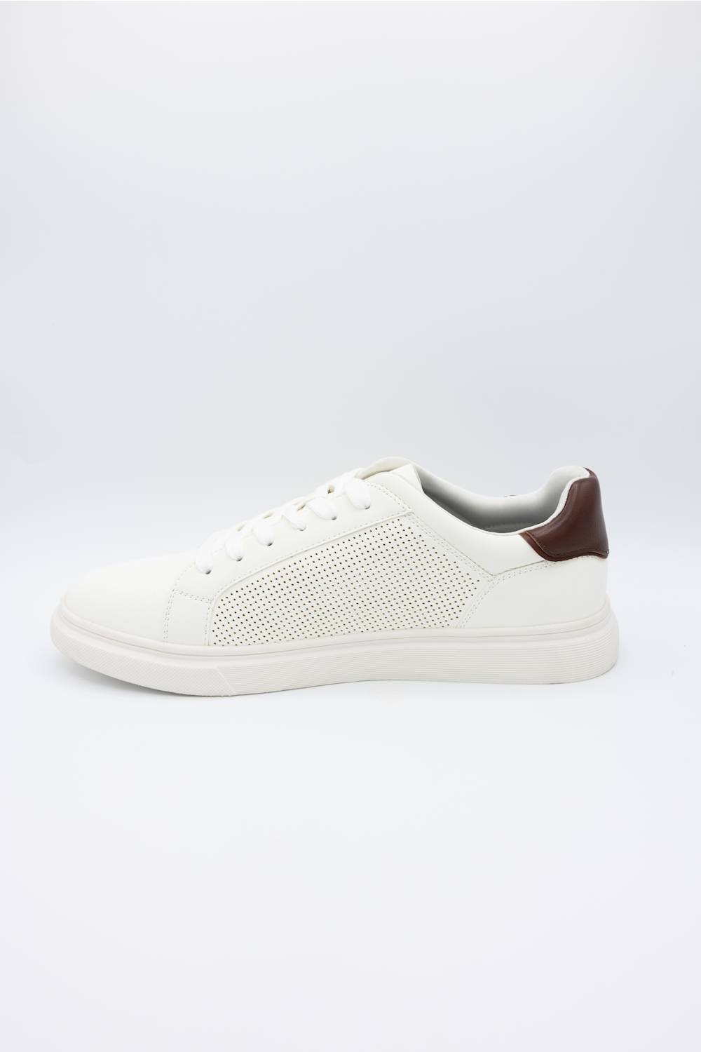 Steve Madden Philip Lace Up Sneakers for Men in White