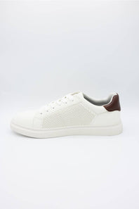 Steve Madden Philip Lace Up Sneakers for Men in White