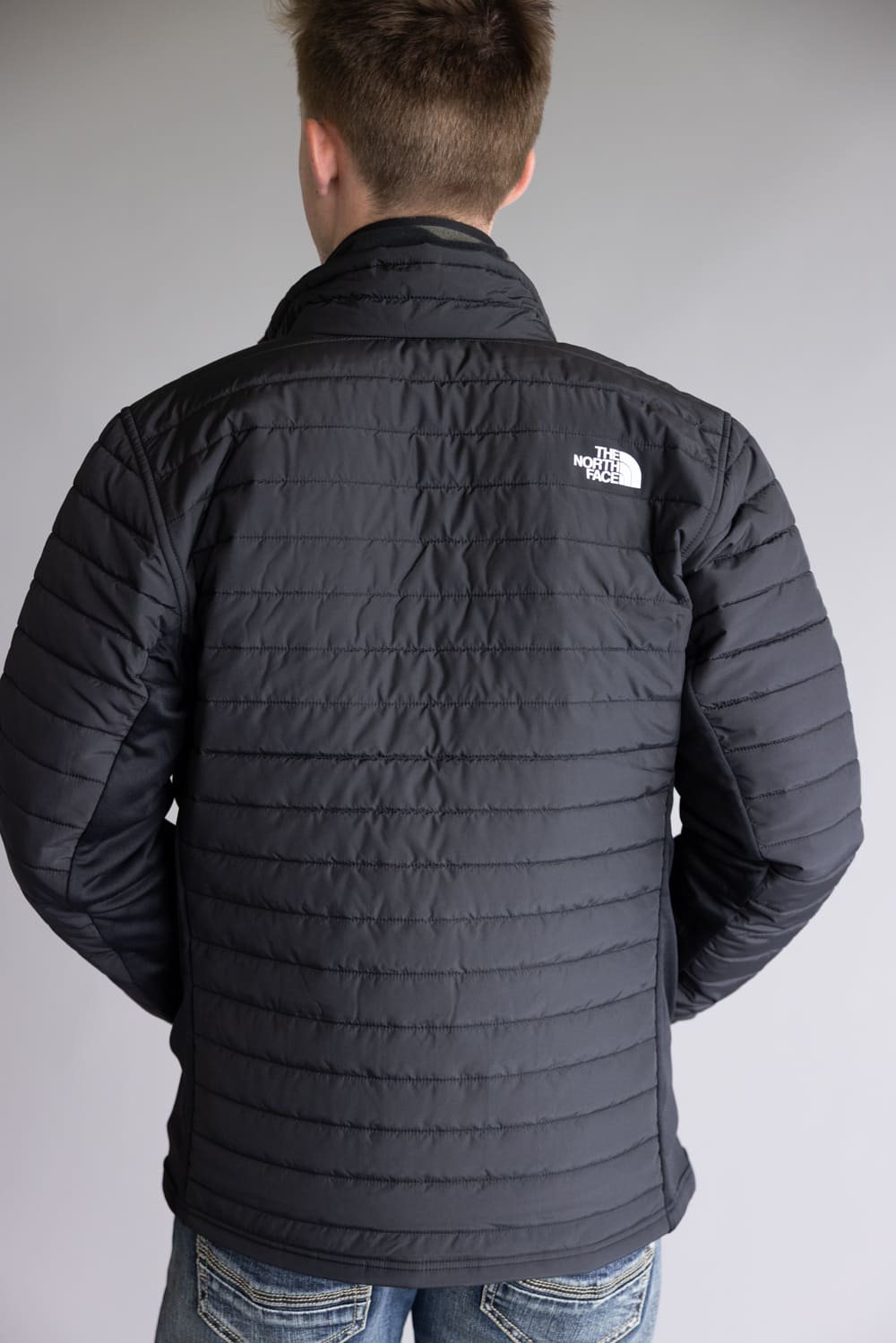 The North Face Canyonlands Hybrid Full Zip Jacket for Men in Black
