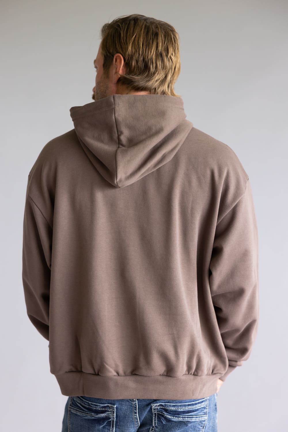 The North Face Evolution Oversized Hoodie for Men in Brown