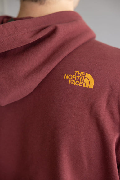 The North Face Evolution Mountain Hoodie for Men in Red