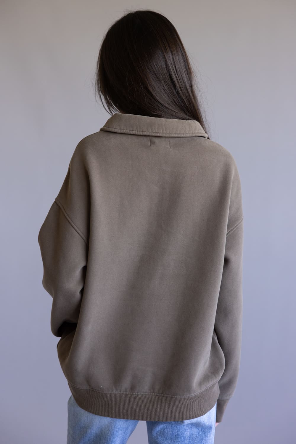 Thread & Supply Arizona Pullover Top for Women in Chocolate