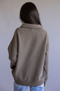 Thread & Supply Arizona Pullover Top for Women in Chocolate
