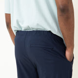 Copper & Oak Elastic File Tech Jogger Pants for Men in Blue