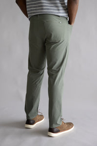 Tricot Prime Time Performance Pants for Men in Dusty Olive