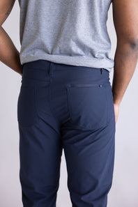 Tricot Prime Time Performance Pants for Men in Navy