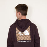 The North Face Box NSE Pullover Hoodie for Men in Brown