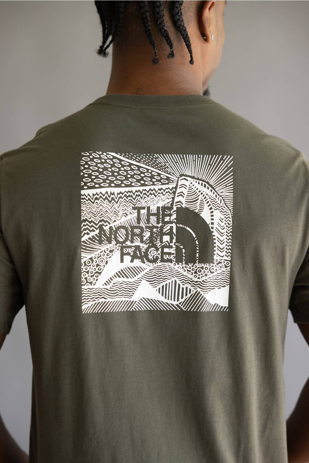 The North Face Celebration Box NSE T-Shirt for Men in Green