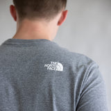 The North Face Half Dome T-Shirt for Men in Grey | NF0A8B6J-CU3