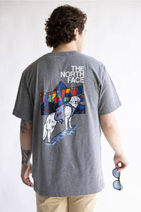 The North Face Sunlit Summit Tee for Men in Gray