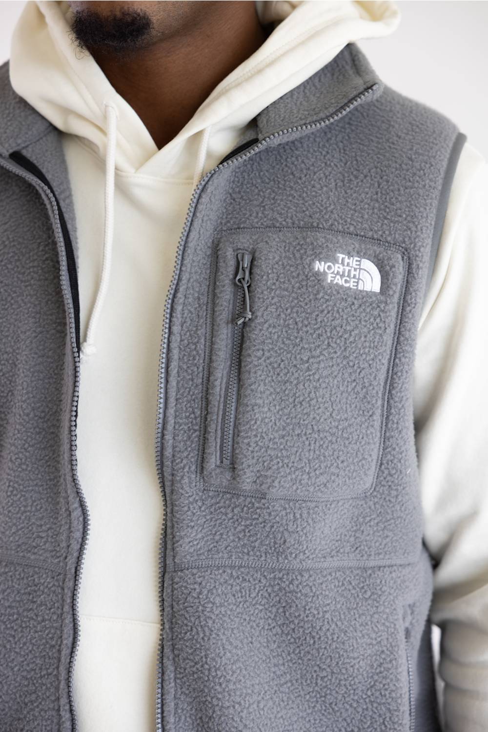 The North Face Yumiori Vest for Men in Smoked Pearl | NF0A8B65-0UZ-GRAY