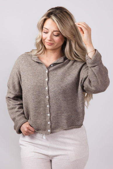 Things Between Piper Cardigan for Women in Mocha
