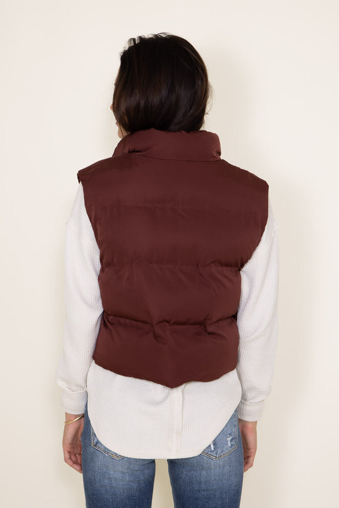 Thread & Supply Cropped Puffer Vest curated on LTK